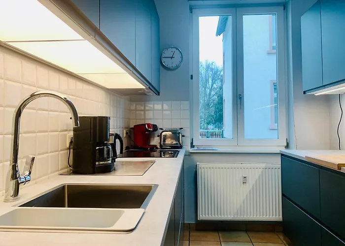 公寓 Am Buergerpark 巴特瑙海姆